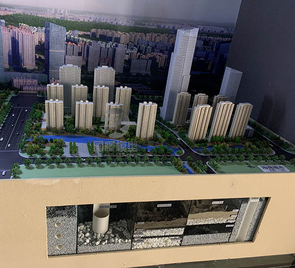 鸡泽县建筑模型