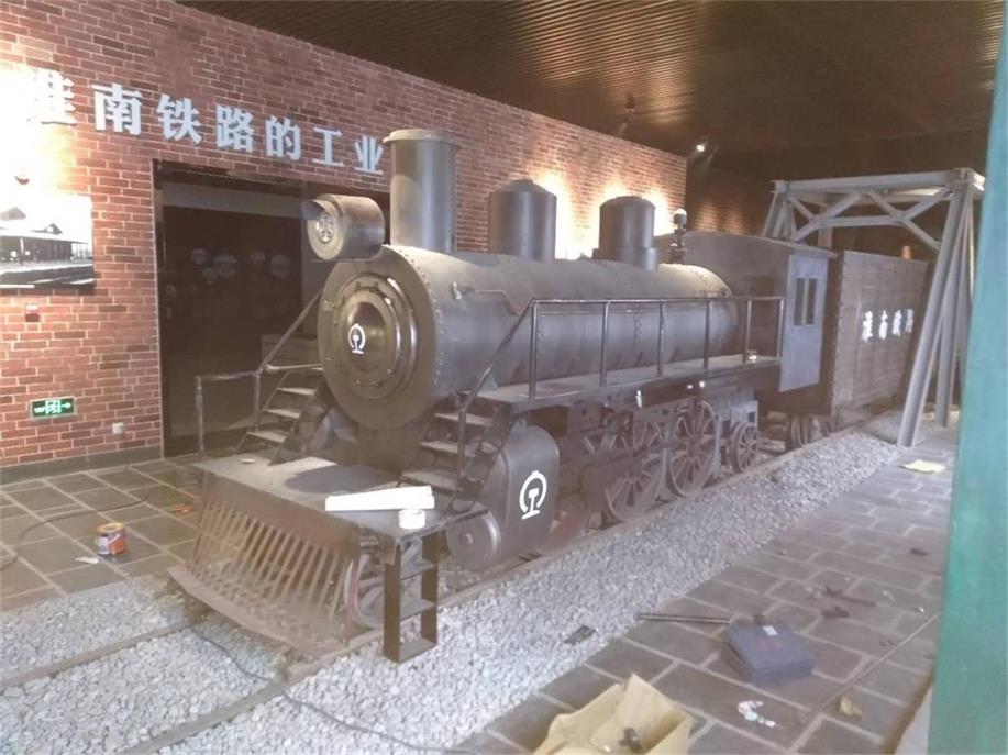 鸡泽县蒸汽火车模型